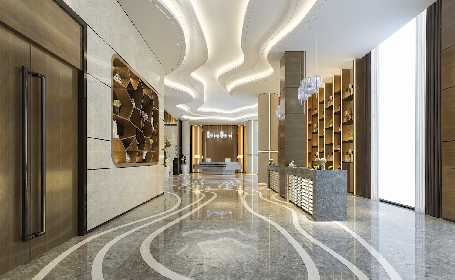 ออกแบบ ภายใน โรงแรม